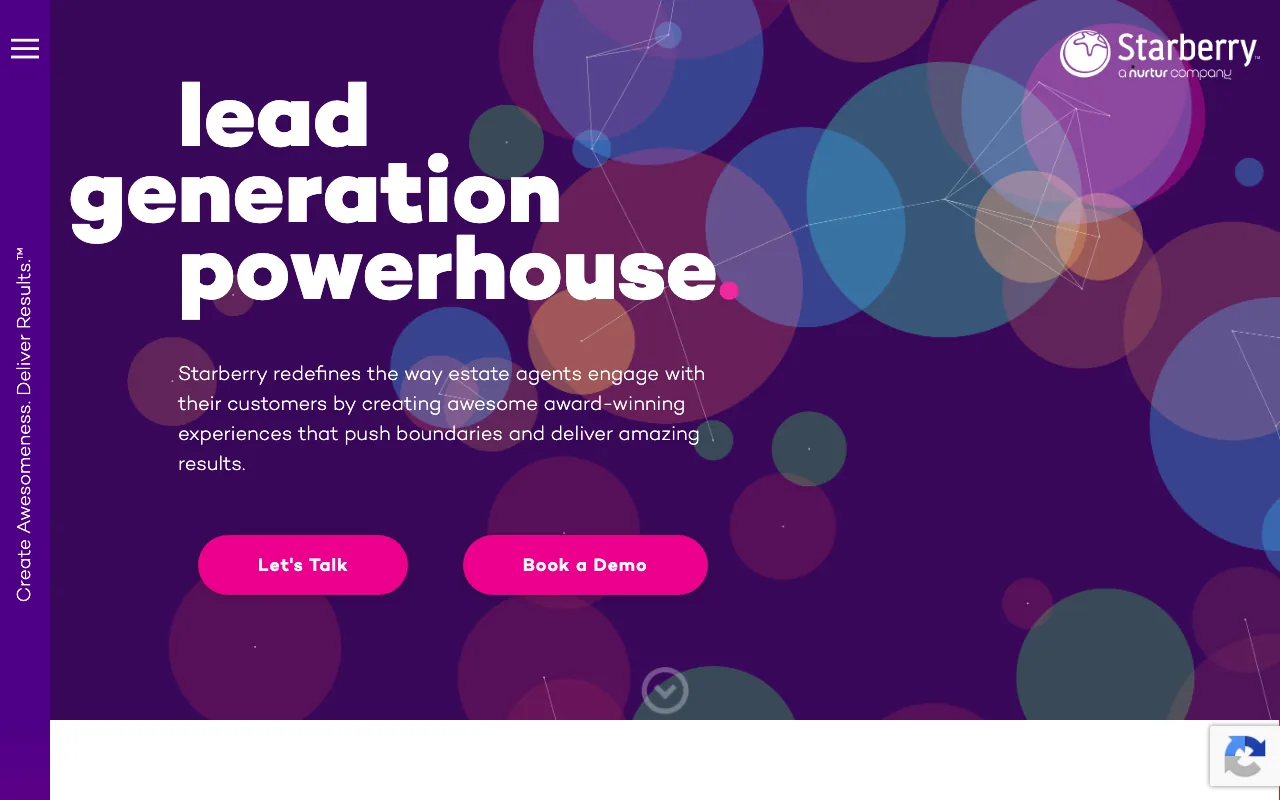Starberry homepage screenshot — B2B marketing agency
